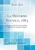 La Réforme Sociale, 1883, V...