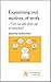Examining our motives of wo...