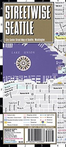 Streetwise Seattle Map - Laminated City Center Street Map of Seattle, Washington (Michelin Streetwise Maps)