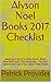 Alyson Noel Books 2017 Checklist by Patrick Provides
