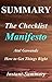 Summary : The Checklist Manifesto: by Atul Gawande - How to Get Things Right
