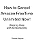 How to Cancel Amazon FreeTi...