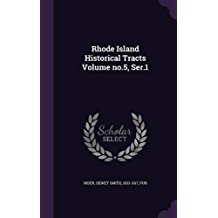 Rhode Island Historical Tracts Volume no.5, Ser.1