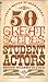 50 Great Scenes For Student Actors