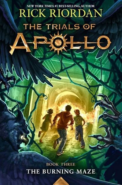 The Burning Maze (The Trials of Apollo, #3)