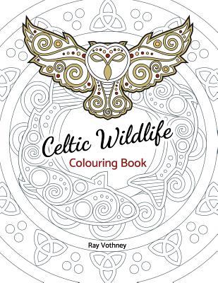 Celtic Wildlife Colouring Book: A Celtic art themed take on nature, filled with original images composed of Celtic knots, swirls, and borders in a unique graphical style