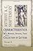Characteristics of Men, Manners, Opinions, Times, with a Collection of Letters: Volume 2