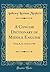 A Concise Dictionary of Middle English: From A. D. 1150 to 1580 (Classic Reprint)