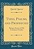 Types, Psalms, and Prophecies: Being a Series of Old Testament Studies (Classic Reprint)