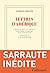 Lettres d'Amérique