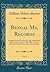 Bengal Ms. Records, Vol. 1: A Selected List of Letters 14, 136, in the Board of Revenue, Calcutta, 1782-1807, With an Historical Dissertation and Analytical Index (Classic Reprint)