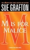 Book cover for M Is For Malice (Kinsey Millhone, #13)