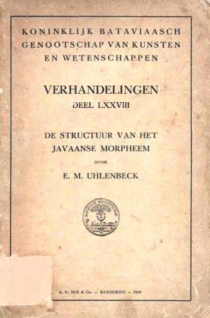 De Structuur van het Javaanse Morpheem