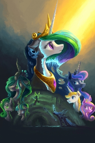 Princess Celestia: The Changeling Queen