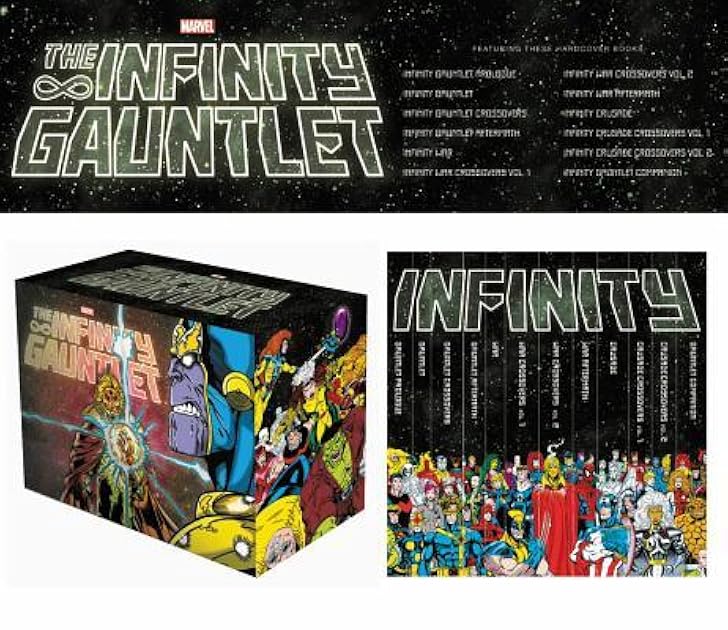 The Infinity Gauntlet Box Set Slipcase