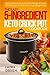 The Easy 5-Ingredient Keto Crock Pot Cookbook by Laura Obrien