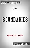 Boundaries: by Dr...