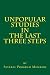Unpopular Studies in the La...