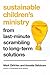 Sustainable Children's Ministry: From Last-Minute Scrambling to Long-Term Solutions