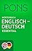 PONS Wörterbuch Englisch -> Deutsch Essential / PONS Essentia... by PONS GmbH