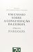 Um Ensaio sobre a Constituição da Europa