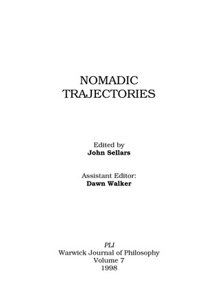 Nomadic Trajectories