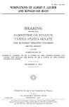 nominations-of-albert-f-lauber-and-ronald-lee-buch