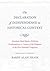 The Declaration of Independence in Historical Context: American State Papers, Petitions, Proclamations, and Letters of the Delegates to the First National Congresses