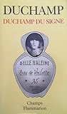Duchamp du signe: - ECRITS Duchamp du signe: - ECRITS