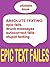Epic Text Fails: Epic Text ...