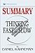 Summary: Thinking, Fast and Slow: By Daniel Kahneman