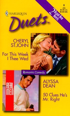 For This Week I Thee Wed / 50 Clues He's Mr. Right (Mass Market Paperback)
