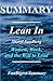 Summary | Lean In: Sheryl Sandberg - Women, Work and the Will to Lead (Lean In: Women, Work and the Will to Lead - Book, Audible, Paperback, Hardcover, Audiobook,Summary Book 1)