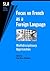 Focus on French as a Foreign Language: Multidisciplinary Approaches