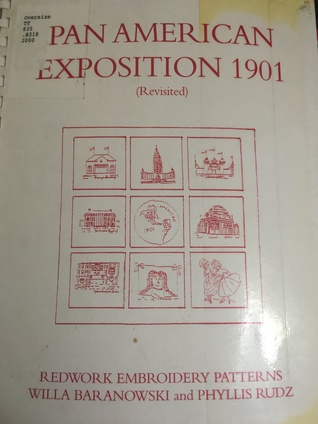 Pan American Exposition 1901 (Revisited): Redwork Embroidery Patterns