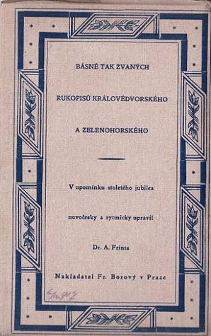 Básně tak zvaných Rukopisů Královédvorského a Zelenohorského