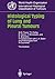 Histological Typing of Lung and Pleural Tumours by W.D. Travis