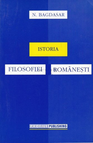 Istoria filosofiei româneşti