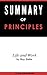Summary of Principles: Life...