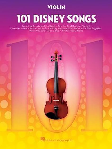 101 Disney Songs: for Violin