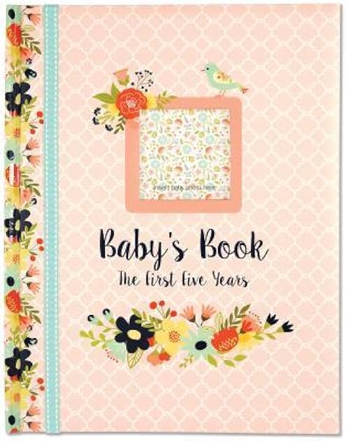 Baby's Book: The First Five Years (Floral Design)