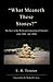 "What Meaneth These Stones?" by E.R. Trouten