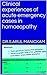 Clinical experiences of acute emergency cases in homoeopathy