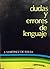 Dudas y errores del lenguaje