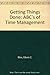 Getting Things Done: ABC's of Time Management