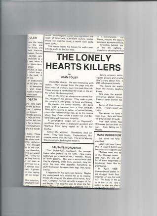 The Lonely Hearts Killers (Paperback)