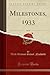 Milestones, 1933, Vol. 19