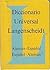 Diccionario Universal Langenscheidt. Alemán - Español