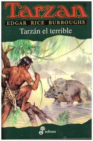 Portada de Tarzán el terrible, de Edgar Rice Burroughs
