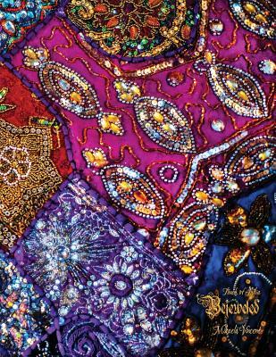 Bejeweled Touch of India Bullet Journal (dot matrix, dotted large 8.5x11 diary, Jesus calling war room prayer journal for adorning princess bride, day ... adults teens tweens kids children homeschool)